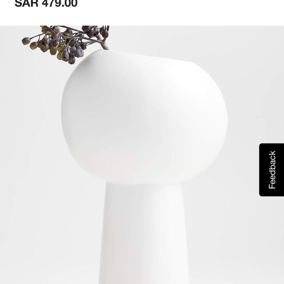 Crate & Barrel Jimena Vases - Picture 3 of 3